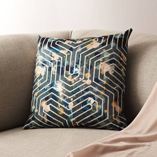 Geometric Pattern Cushion