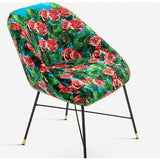 Velvet Roses Designer Chair