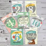 Personalised Baby Record Cards