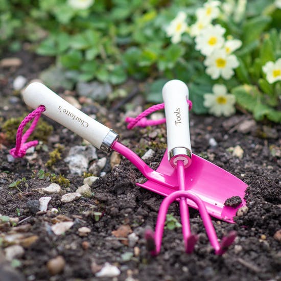 Personalised Child's Bright Garden Tools