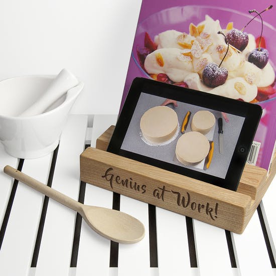 Double Kitchen Recipe Book or Tablet Holder