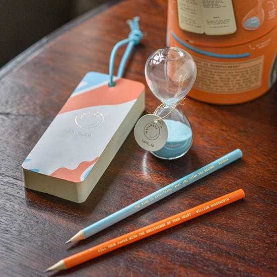 Mindfulness Journal With Scented Pencils And Timer