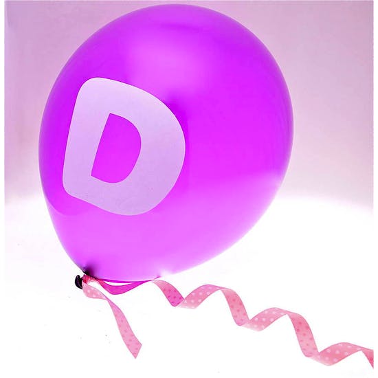 Personalised Letter Alphabet Balloons