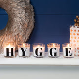 Glass Letter Scented Candle