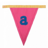 Personalised Name Alphabet Bunting (Per Letter)