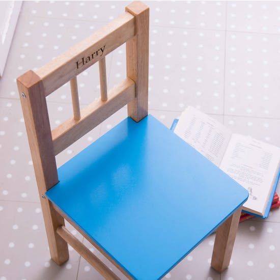Personalised Child's Wooden Chair