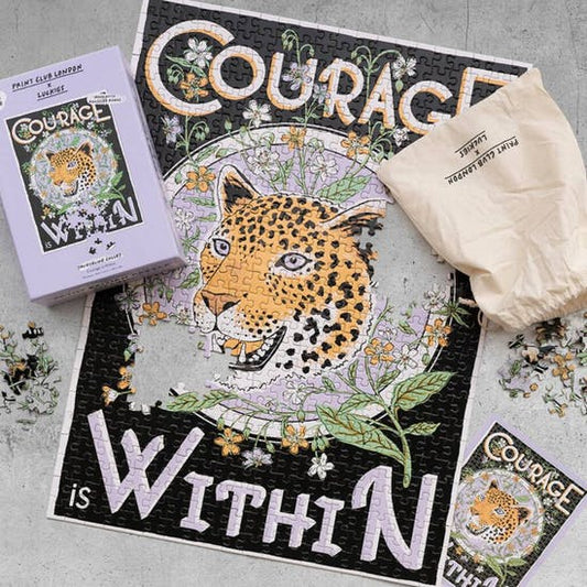 500 Piece Courage Is Within Puzzle