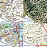 Personalised Location 'Love You' Map Jigsaw