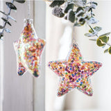 Personalised Sequinned Star Bauble