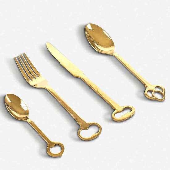 24 Piece Keytlery Cutlery Set