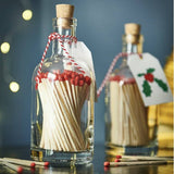 Corked Bottle Of Hand Dipped Christmas Matches
