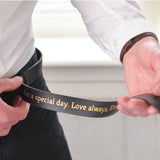 Personalised Secret Message Wedding Belt