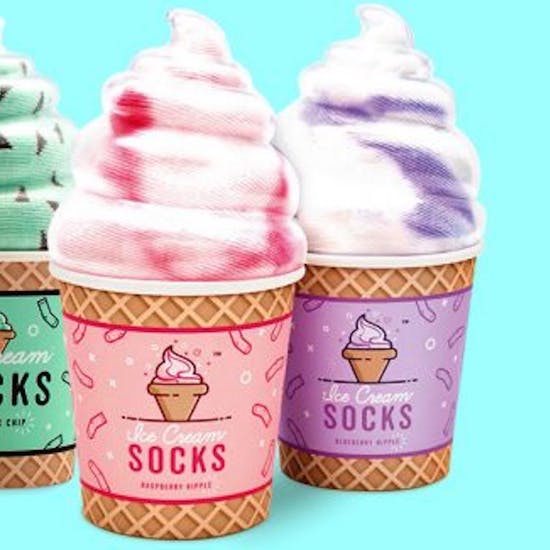 Ice Cream Style Socks