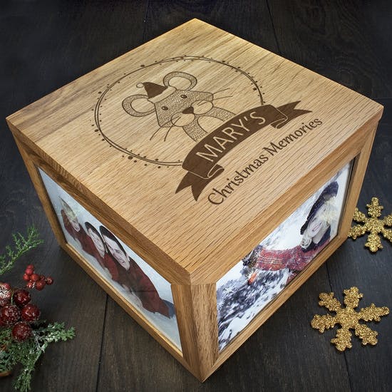 Woodland Animal Christmas Memory Boxes