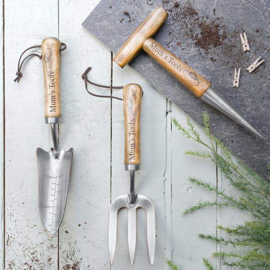 Personalised Stainless Steel gardening Tools