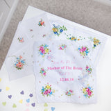 Save The Date Vintage Style Handkerchief