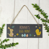 Personalised Easter Hunt Sign