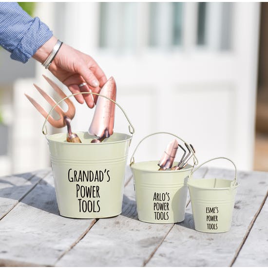 Personalised Buckets For Daddy And Me
