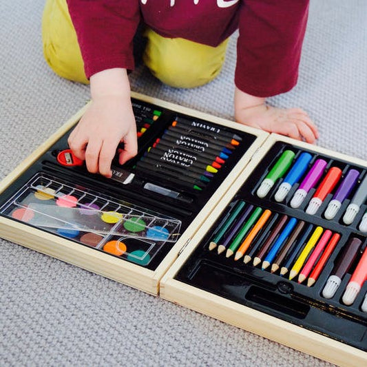 Personalised Children's Colouring In Box Set