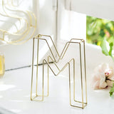 Gold Wire Letters