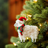 Festive Sheep Hanging Decoration