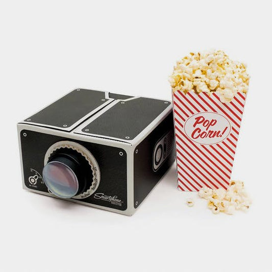 Smartphone Projector & Popcorn Gift Set
