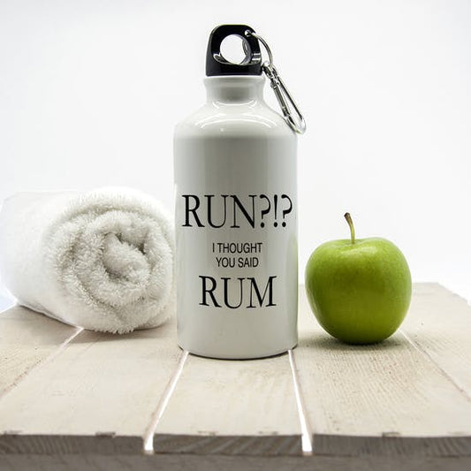 Run!? I Thought You Said Rum Water Bottle