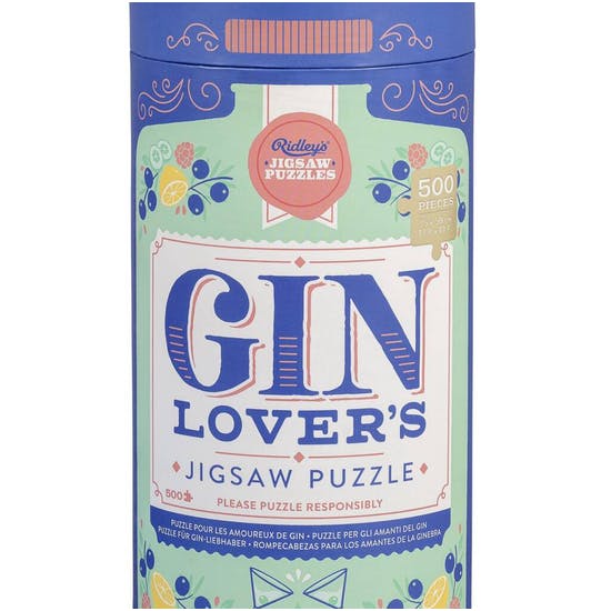 The Gin Lover's 500 Piece Jigsaw Puzzle