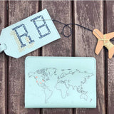 Stitch Your Own Luggage Tag