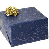 Navy Gold Foil Constellation Gift Wrap