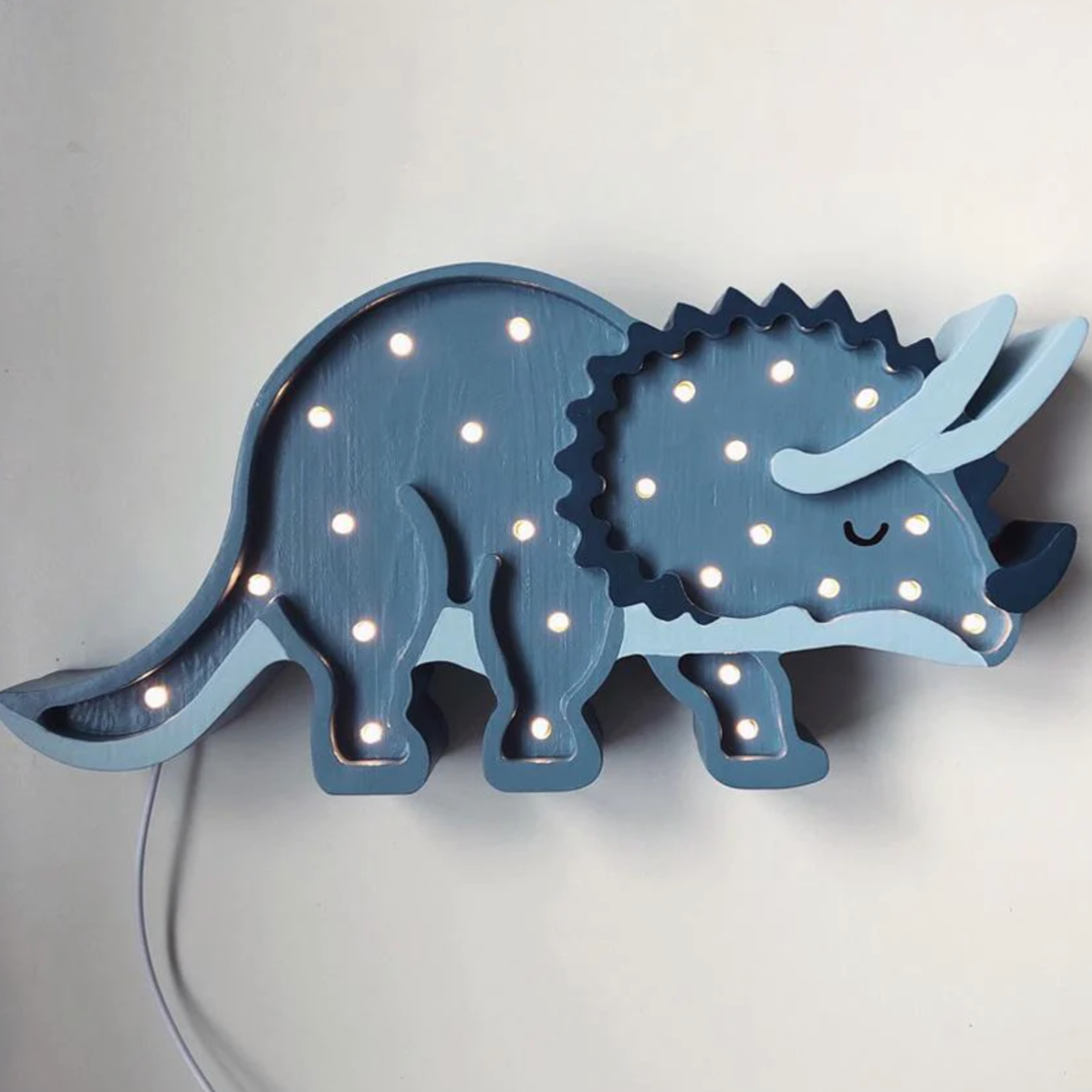 Triceratops Handmade Dinosaur Lamp