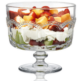 Glass Retro Style Trifle Bowl