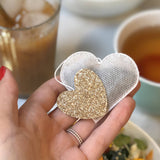 Sweet Handmade Heart Shaped Tea Bags