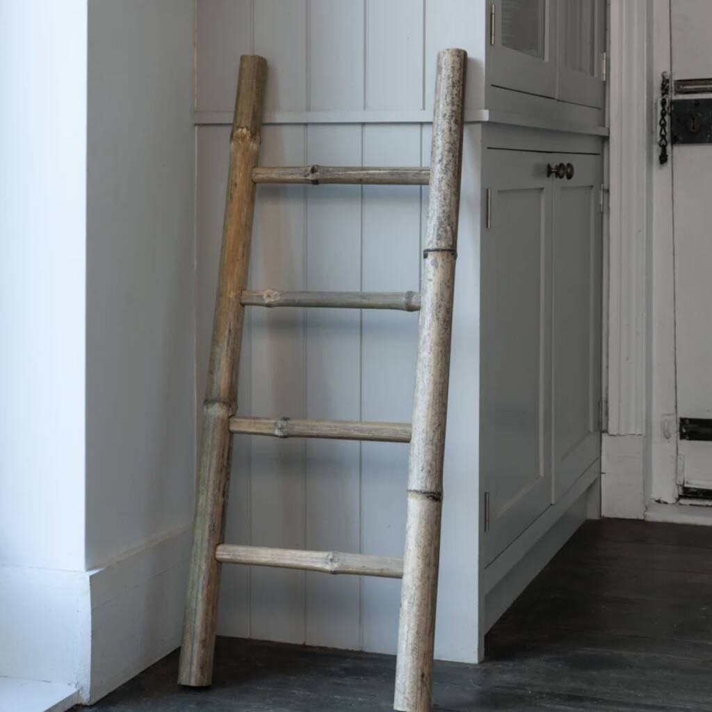 Bamboo Display Ladder