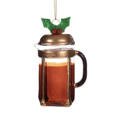 Christmas Cafetiere Shaped Bauble
