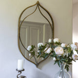 Elegant Metal Ornate Mirror