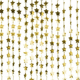 Gold Foil Star Party Backdrop Decoration