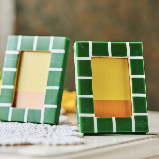 Mini Green Tile Dolamite Frame