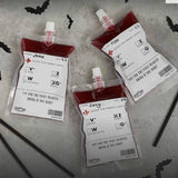 Halloween Blood Bag Drinks Pouch Set