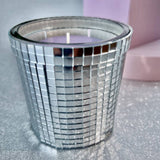Make Your Own Glass Disco Candle