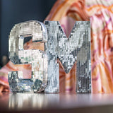Make Your Own Mirror Disco Letter