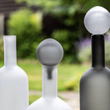Monochrome Frosted Extra Large Decanters