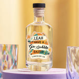 Personalised Easter Gin Bottle