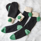 Cosy Pom Pom Socks And Mittens