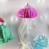 Pink Jellyfish Shaped Bauble