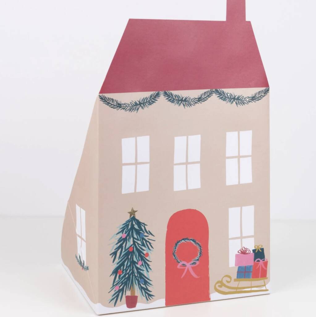 Santa's House Personalised Pop Up Advent Calendar
