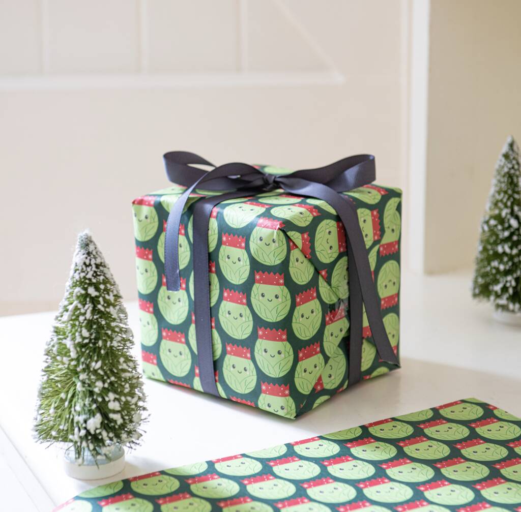 Brussel Sprout Gift Wrap