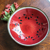 Watermelon Design Glass Bowl