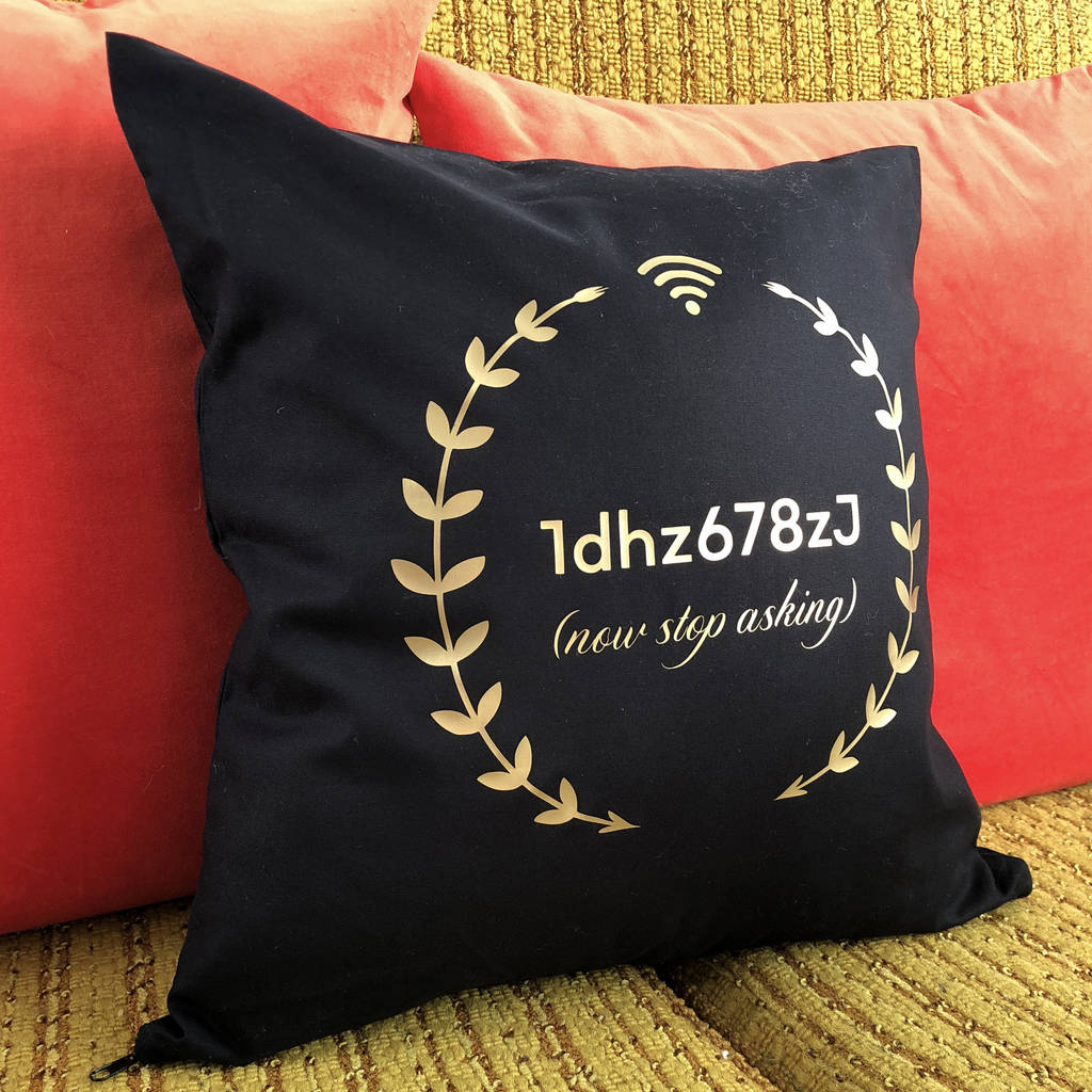 Wifi Code Cushion