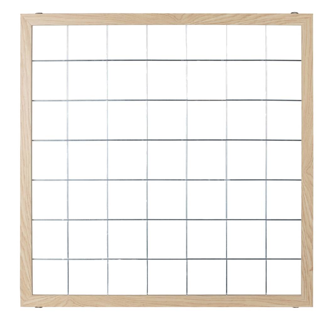 Wooden Foliage Hanging Grid